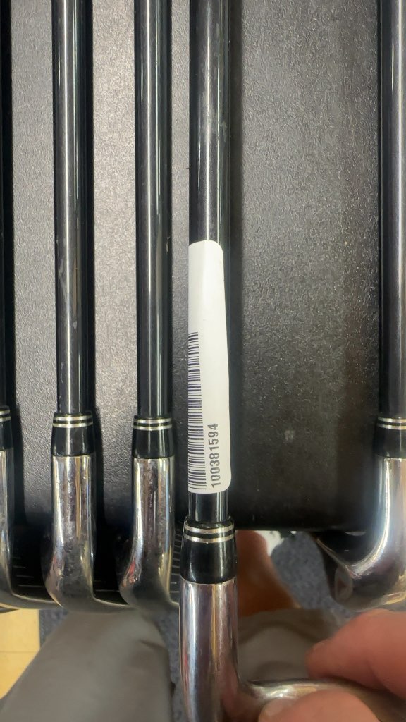 King Cobra S9 Iron Set 4-GW Graphite
(Missing a 5 iron)