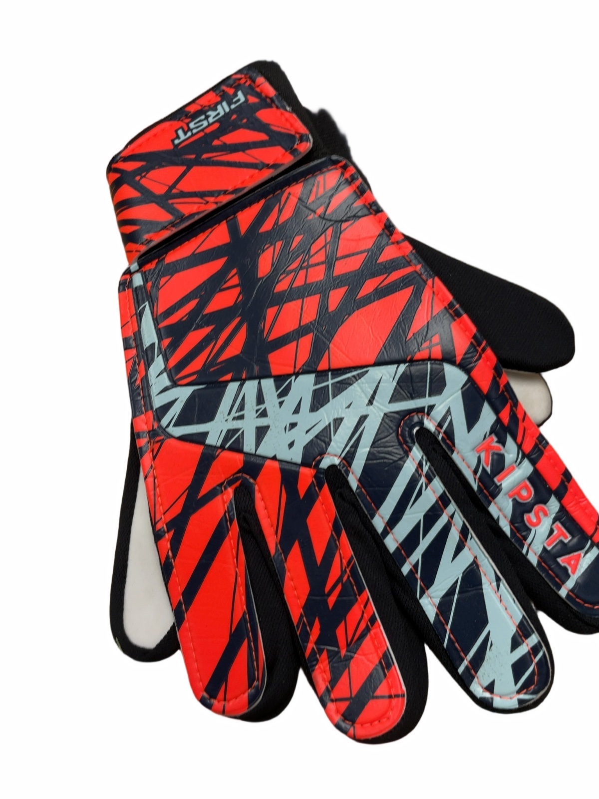 Kipsta First Size 7 Goalie Gloves Orange - image 1