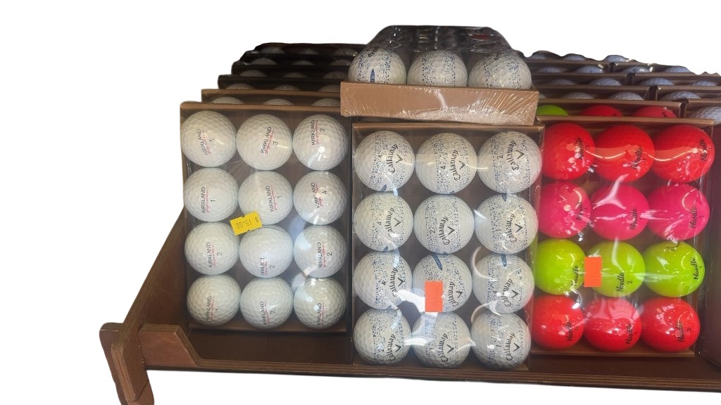 Kirkland Signature Golf Balls Used 12-Pack
C grade balls, all sorts of brands for $15-great deal - image 1