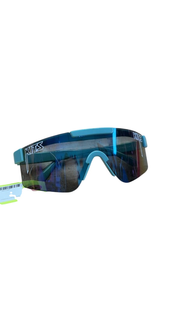 Kits KP001 Teal Shield Sunglasses - image 1