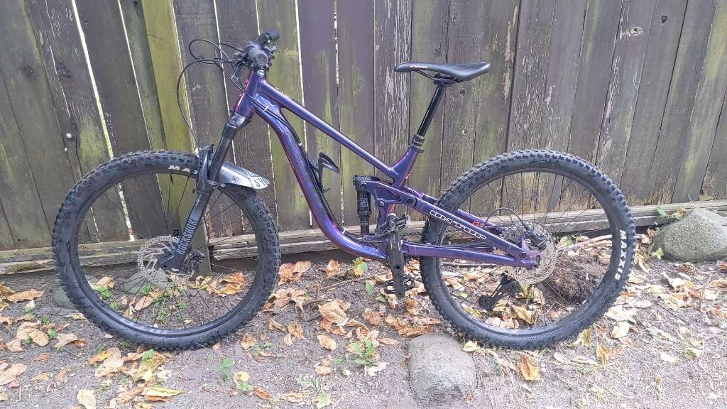 Kona Mountain Bike Process 134 Full Suspension Used Purple