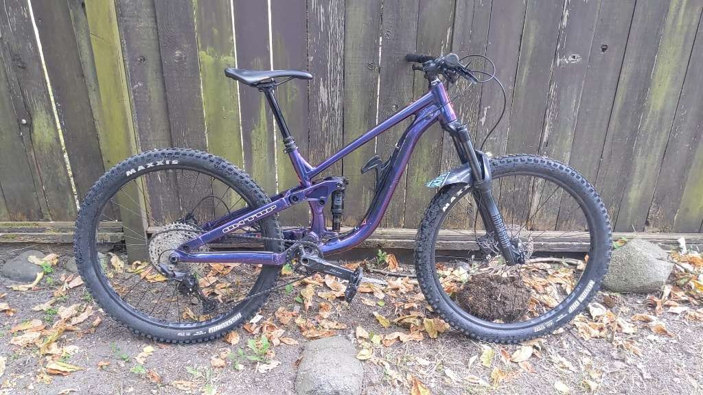 Kona Mountain Bike Process 134 Full Suspension Used Purple