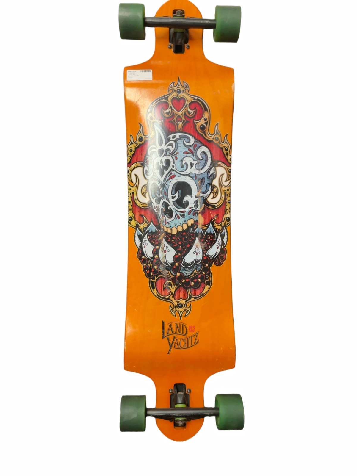 Landyachtz Drop-Through Longboard Orange - image 1