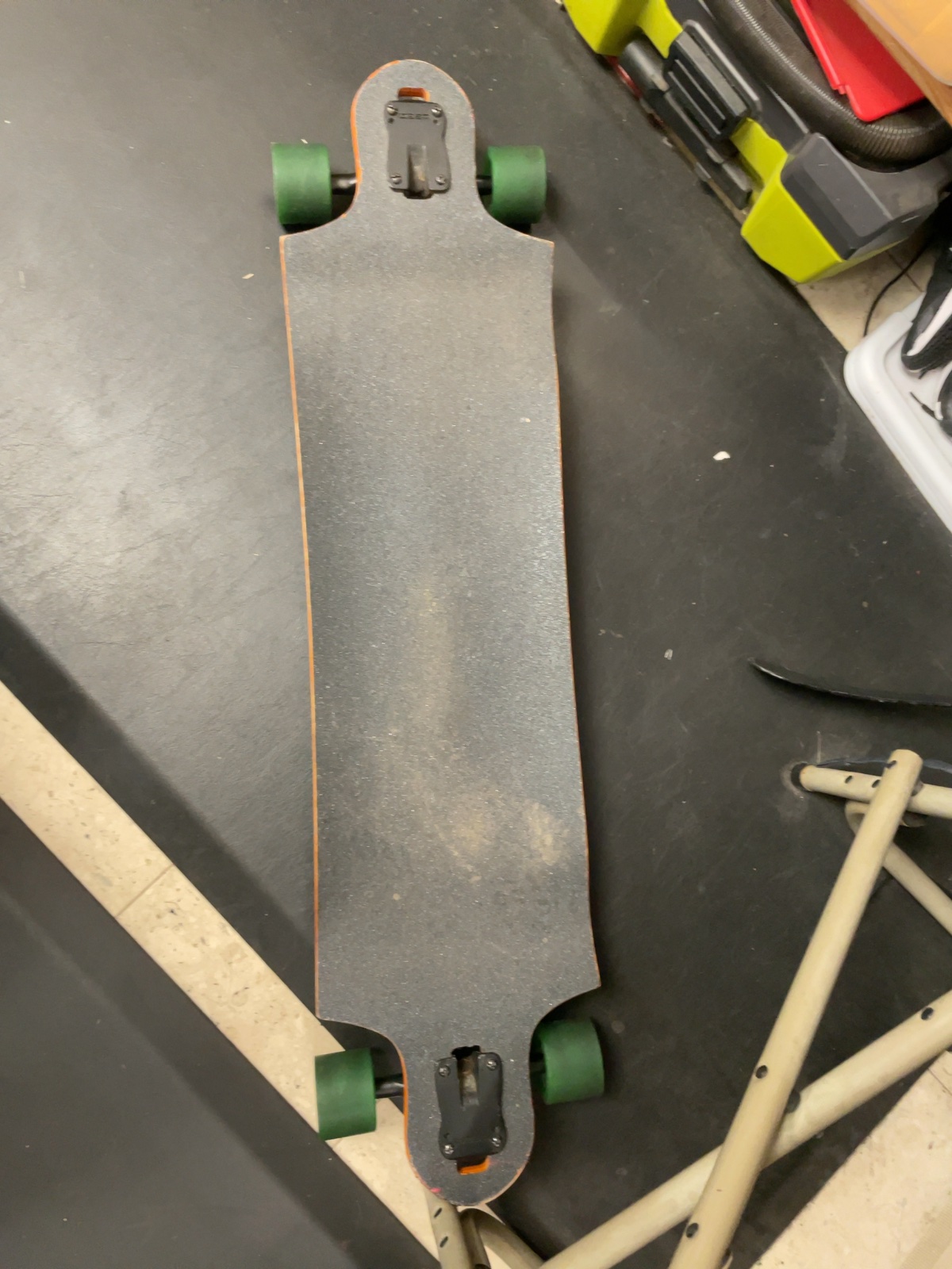 Landyachtz Drop-Through Longboard Orange