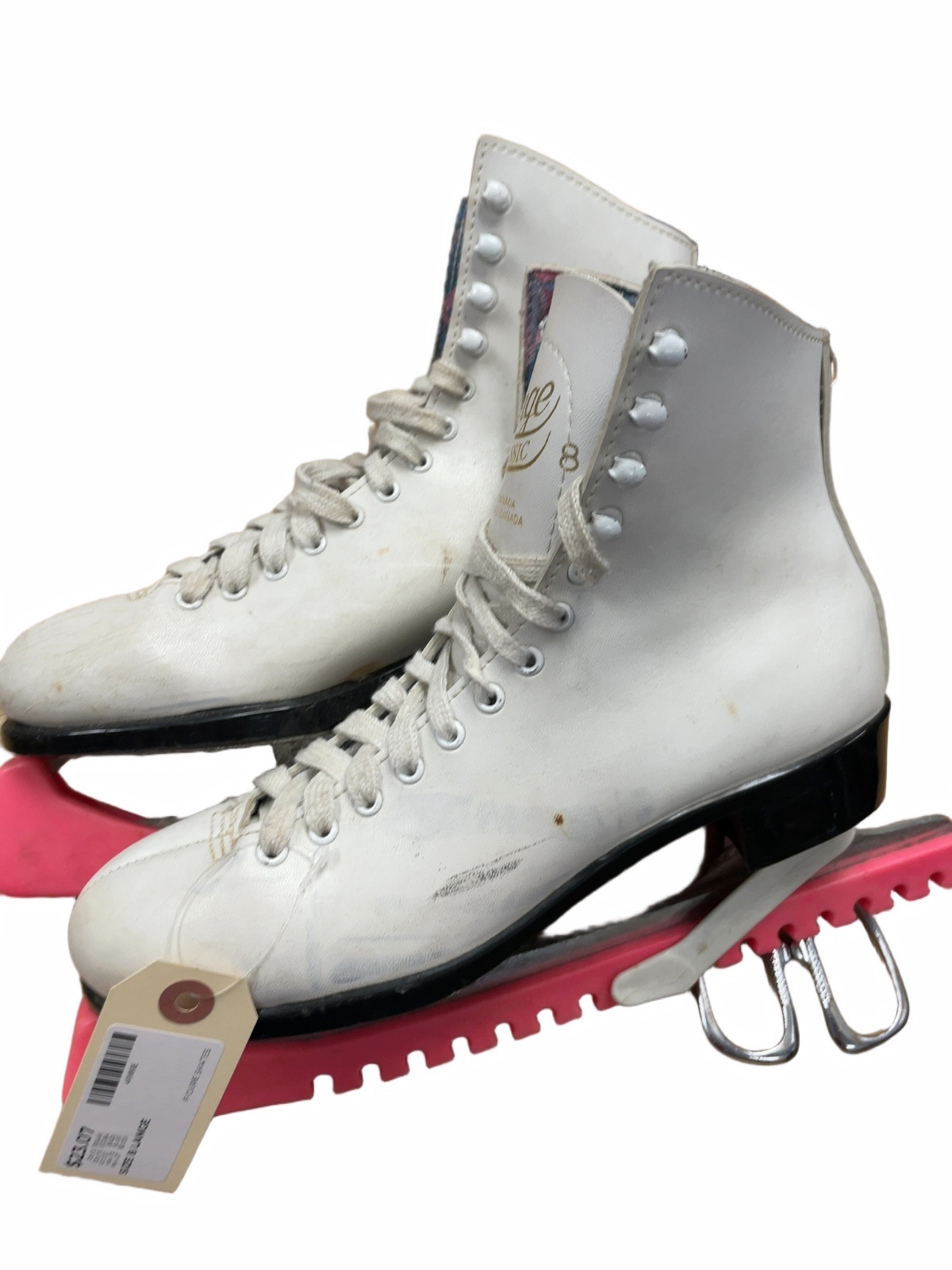 Lange Classic Size 8 Figure Skates - image 1