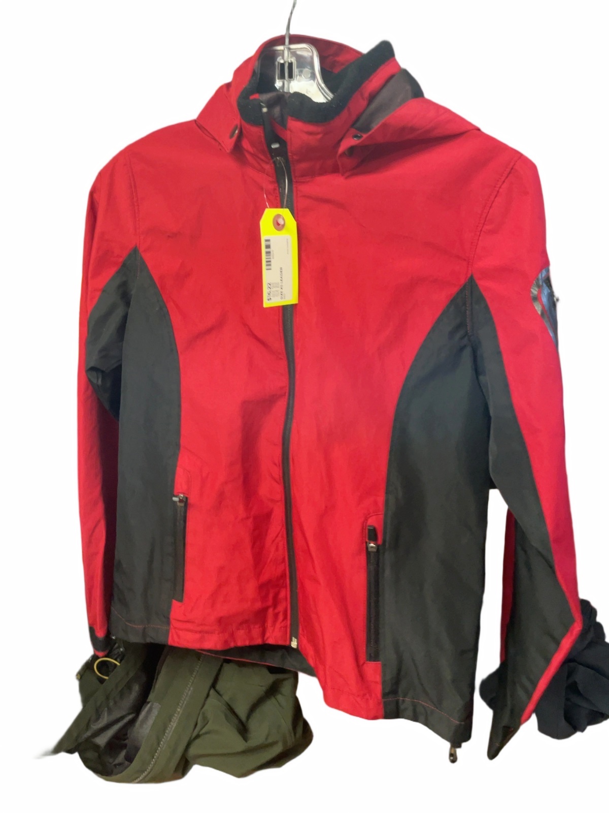 Leader Rain Jacket Size XS Red - image 1