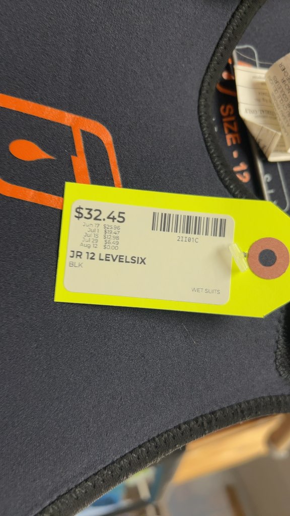 Level Six Youth Farmer John 2mm Neoprene Wetsuit - JR 12