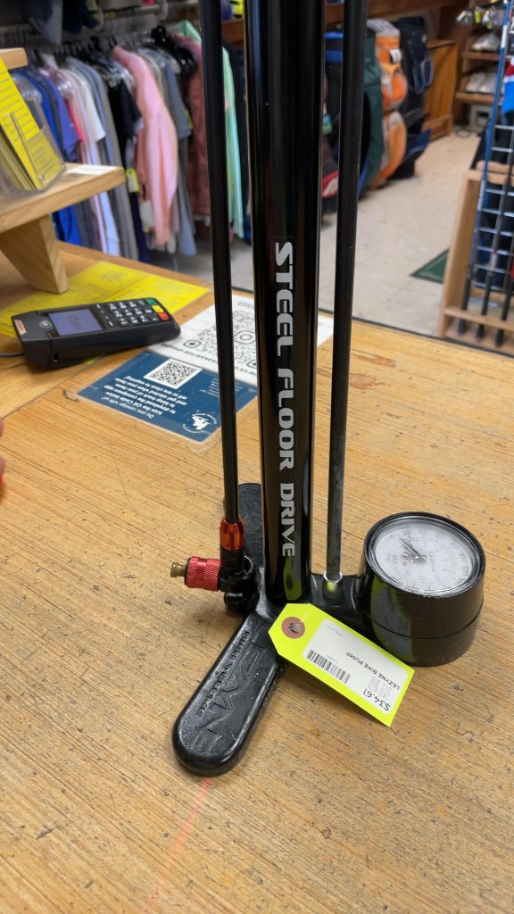Lezyne Steel Floor Drive Bike Pump