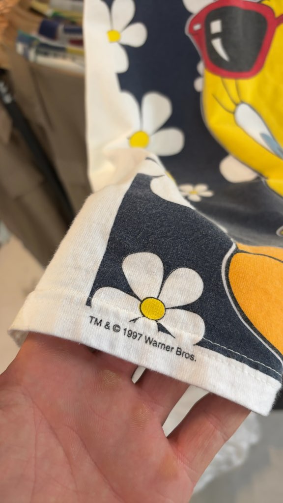 Looney Tunes Tank Top Tweety Bird 1997 Vintage XL