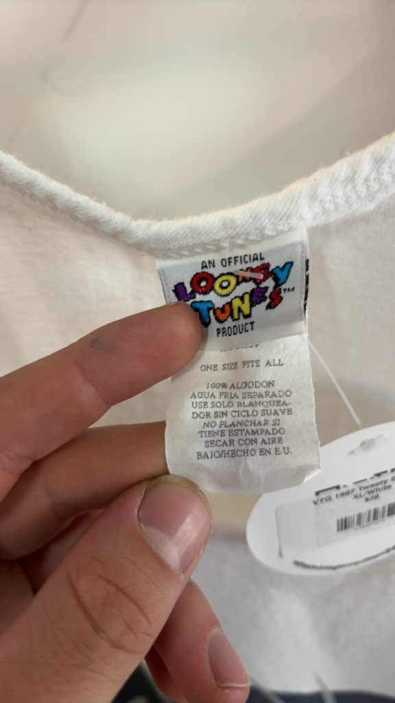 Looney Tunes Tank Top Tweety Bird 1997 Vintage XL