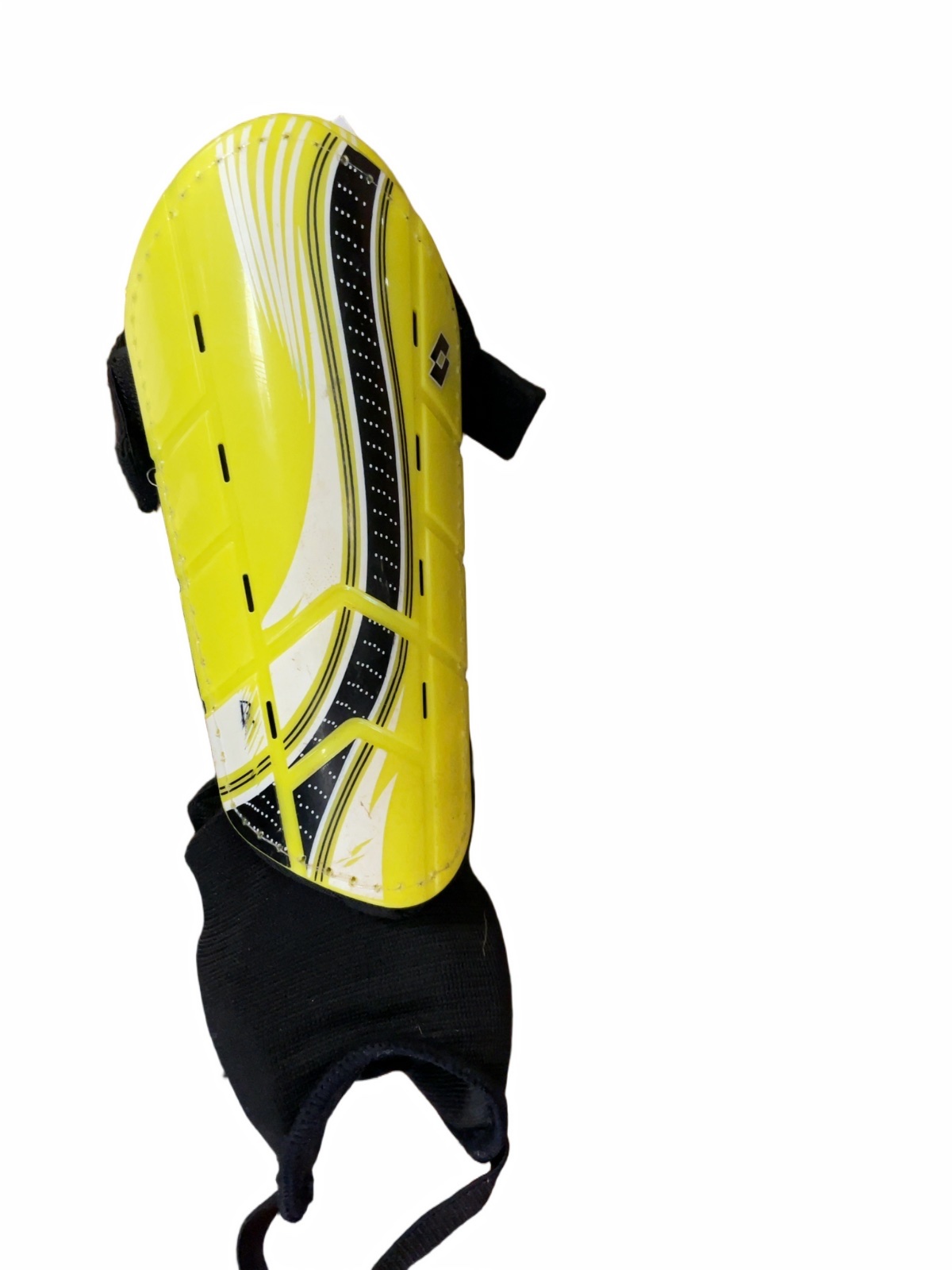 Lotto Soccer Shin Pads Size Small Yellow/Black