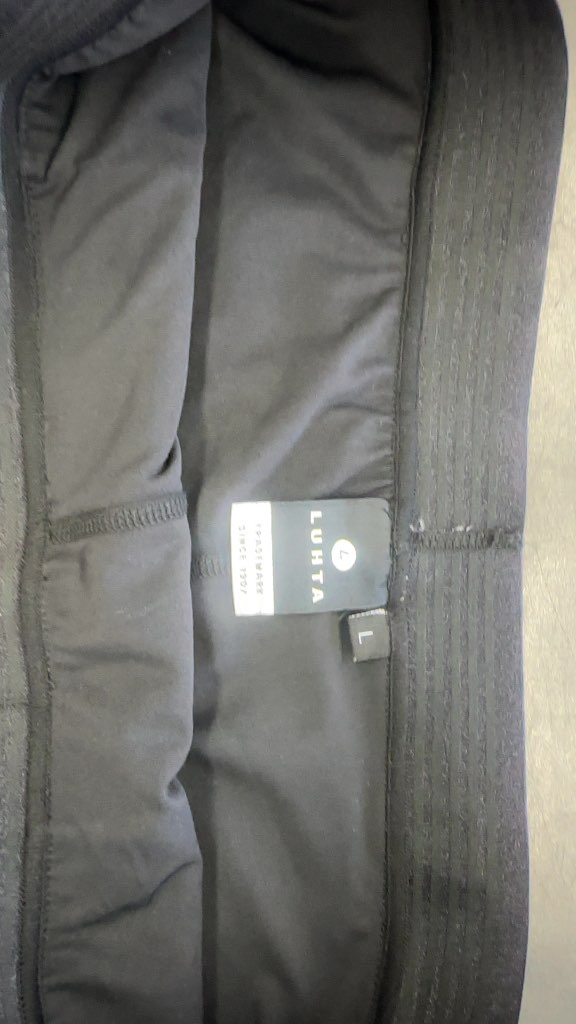 Luhta Golf Skirt A.W.S. Active Black Size L-New