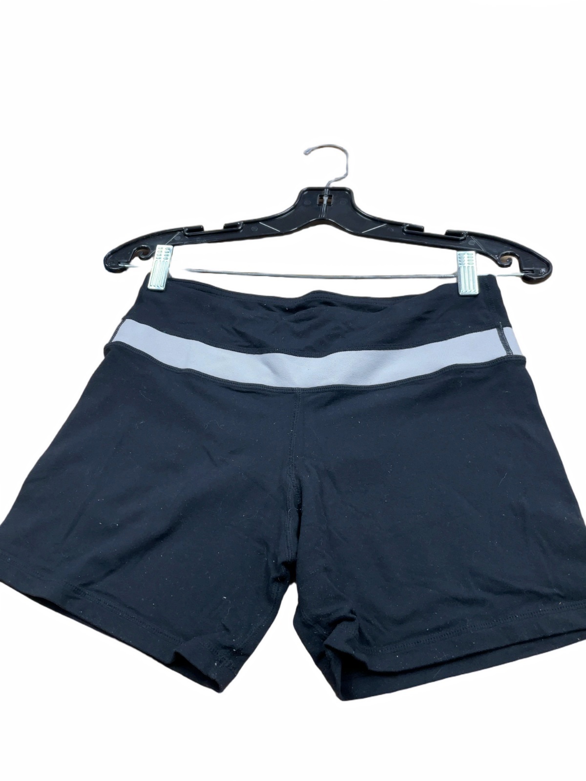 Lululemon Athletic Shorts Size 4 Black/White - image 1