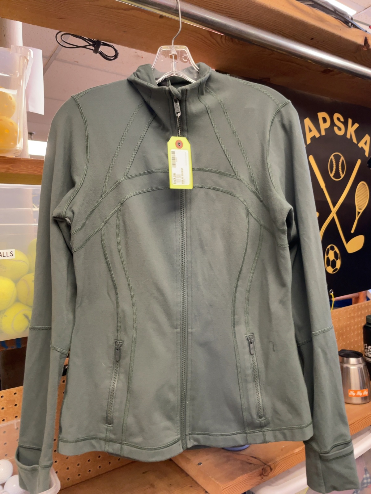 Lululemon Define Jacket Size 10 Green
