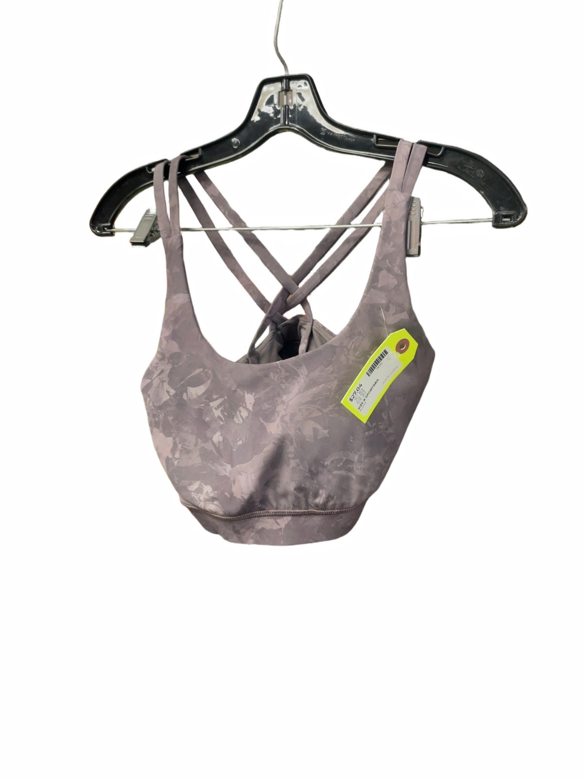 Lululemon Energy Bra Size 8 Purple Patterned - image 1