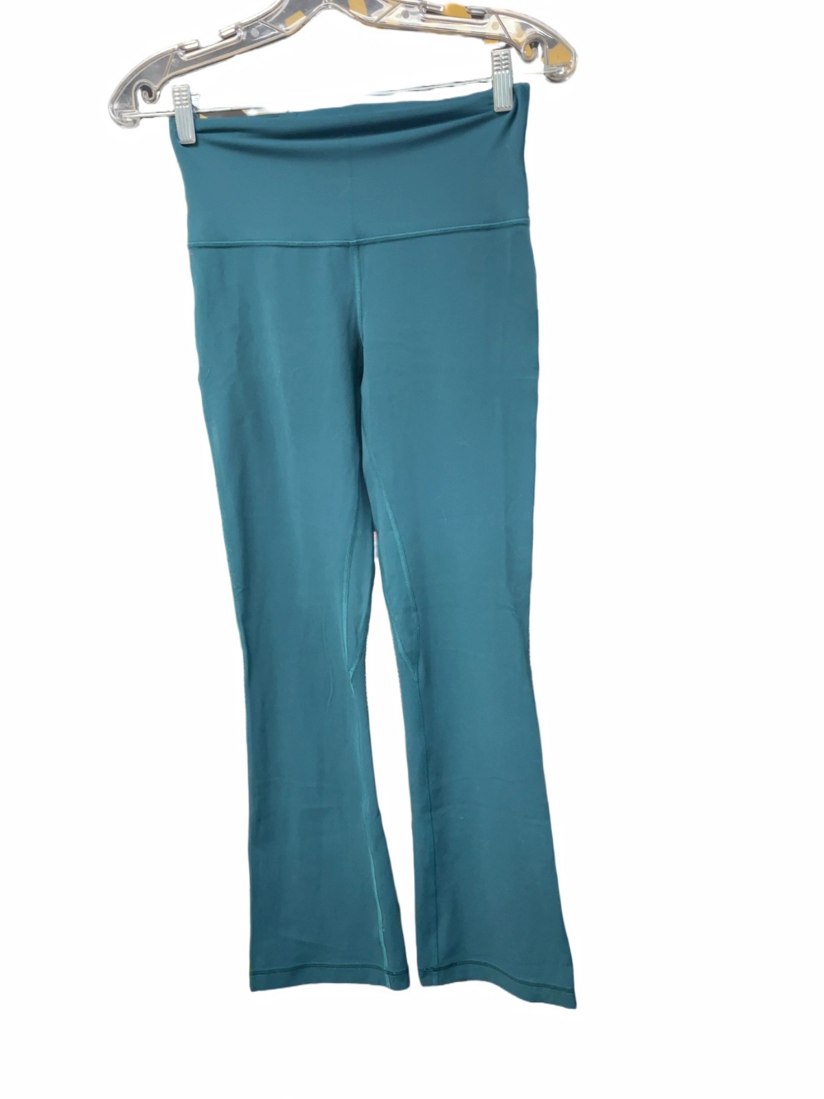 Lululemon Flare Leggings Size 6 Green Blue - image 1