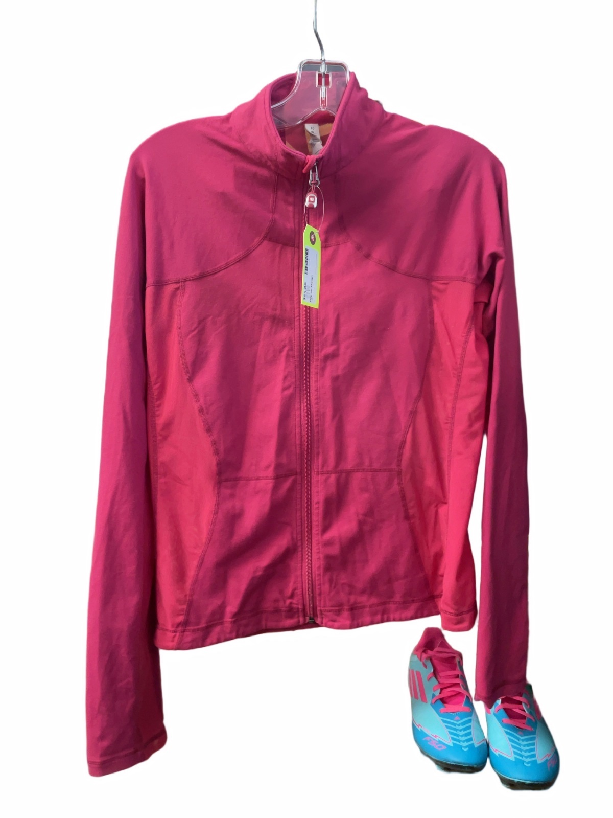Lululemon Full-Zip Athletic Jacket Size 10 Pink