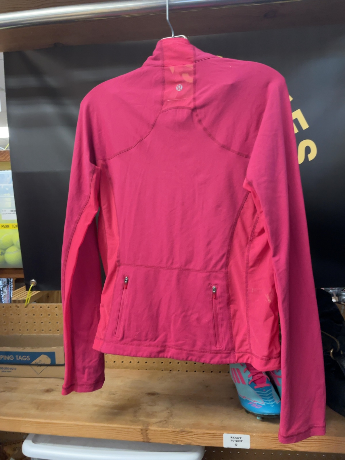 Lululemon Full-Zip Athletic Jacket Size 10 Pink