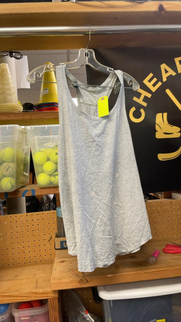 Lululemon Grey Racerback Tank Top - Size 12 *As Is*