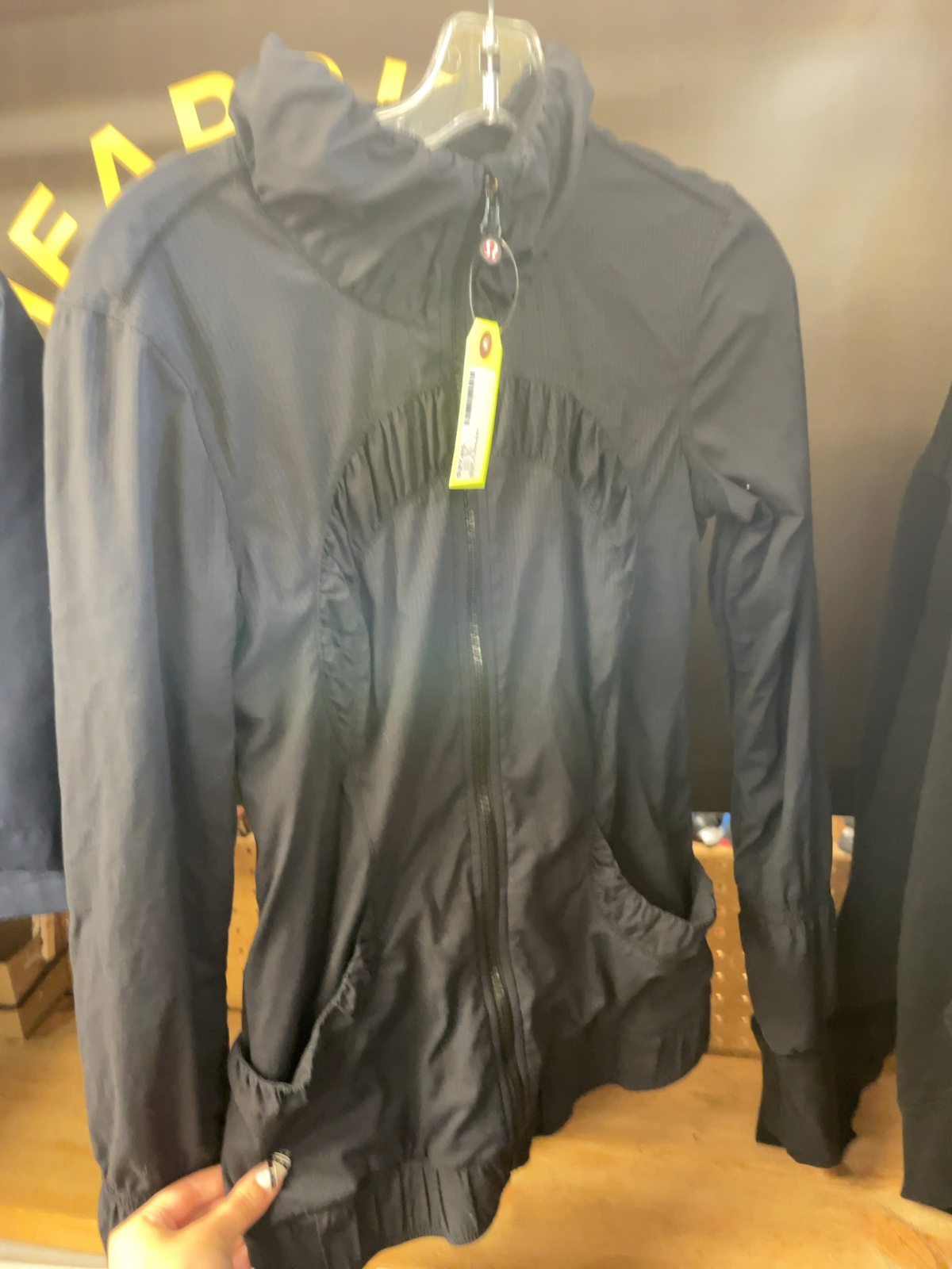 Lululemon Jacket Size 4 Black