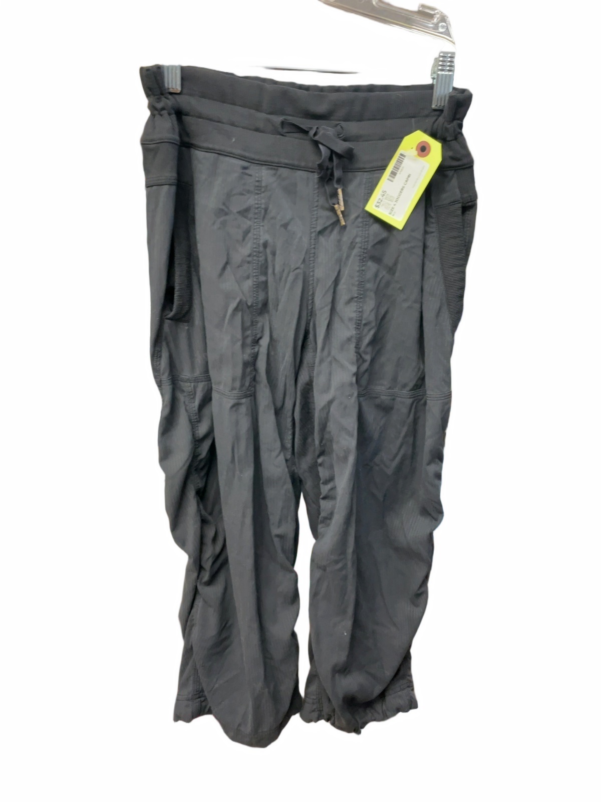 Lululemon Joggers Capri Size 4 Black - image 1