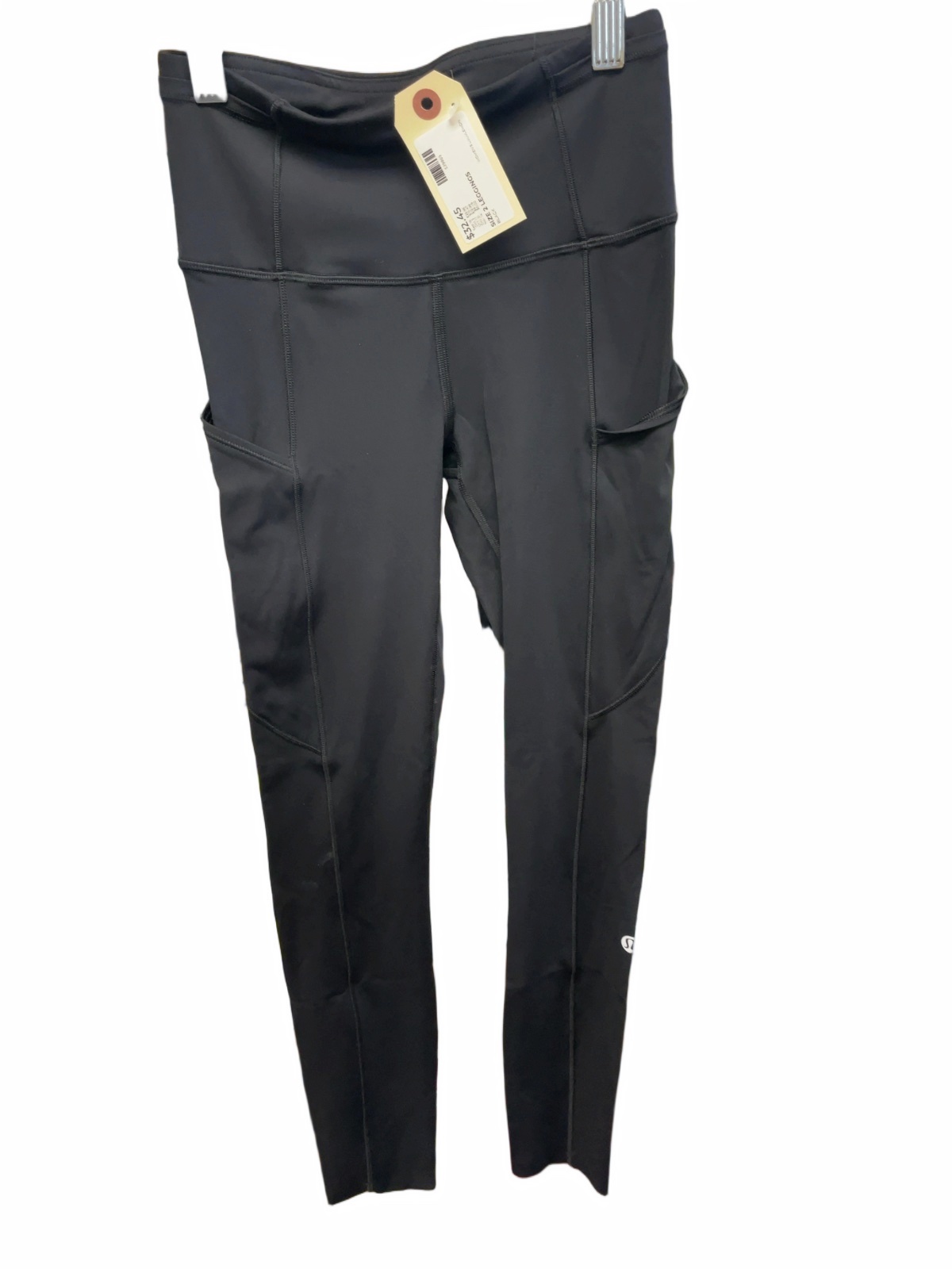 Lululemon Leggings Size 2 Black with Side Pockets - image 1