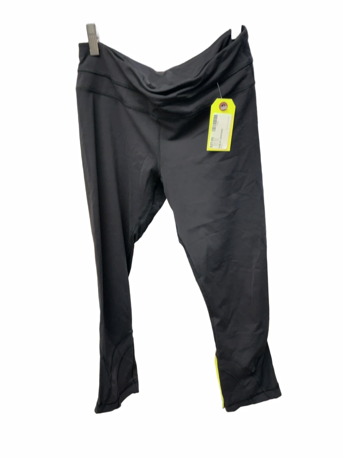 Lululemon Leggings Size 6 Black Cropped - image 1