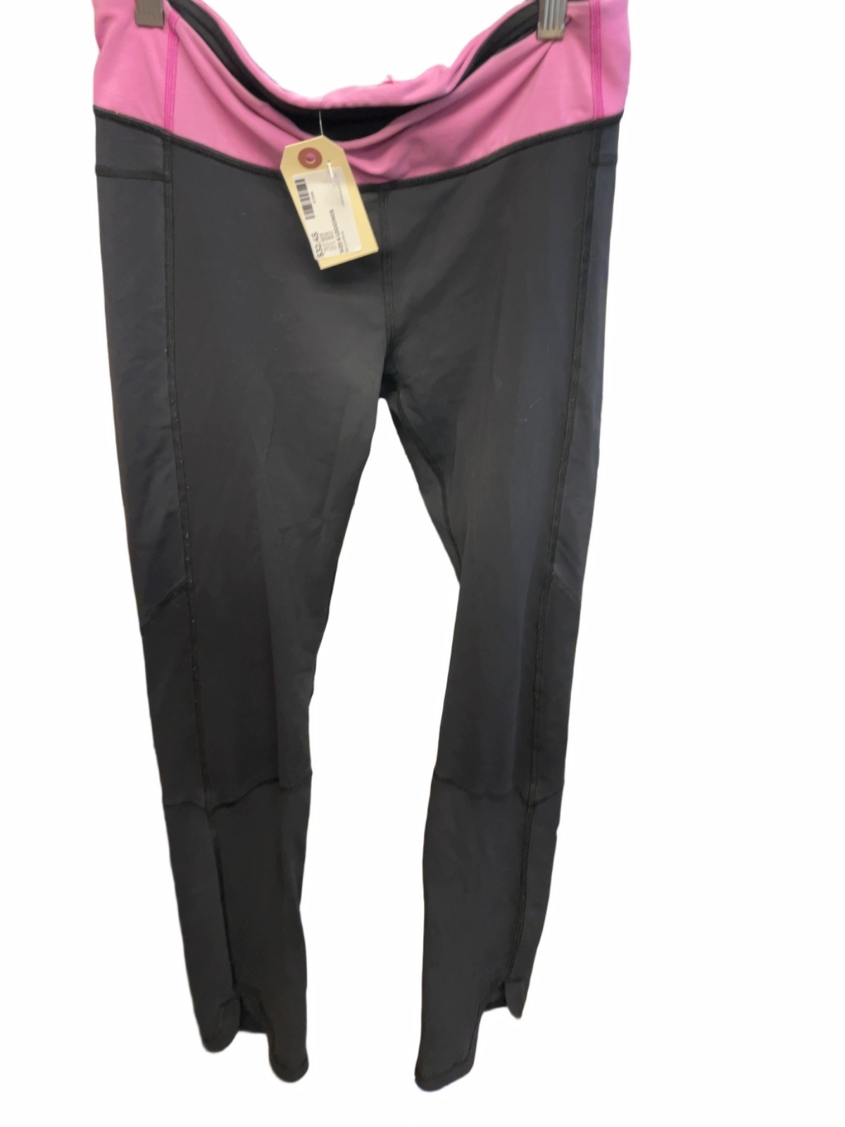 Lululemon Leggings Size 6 Black/Pink - image 1