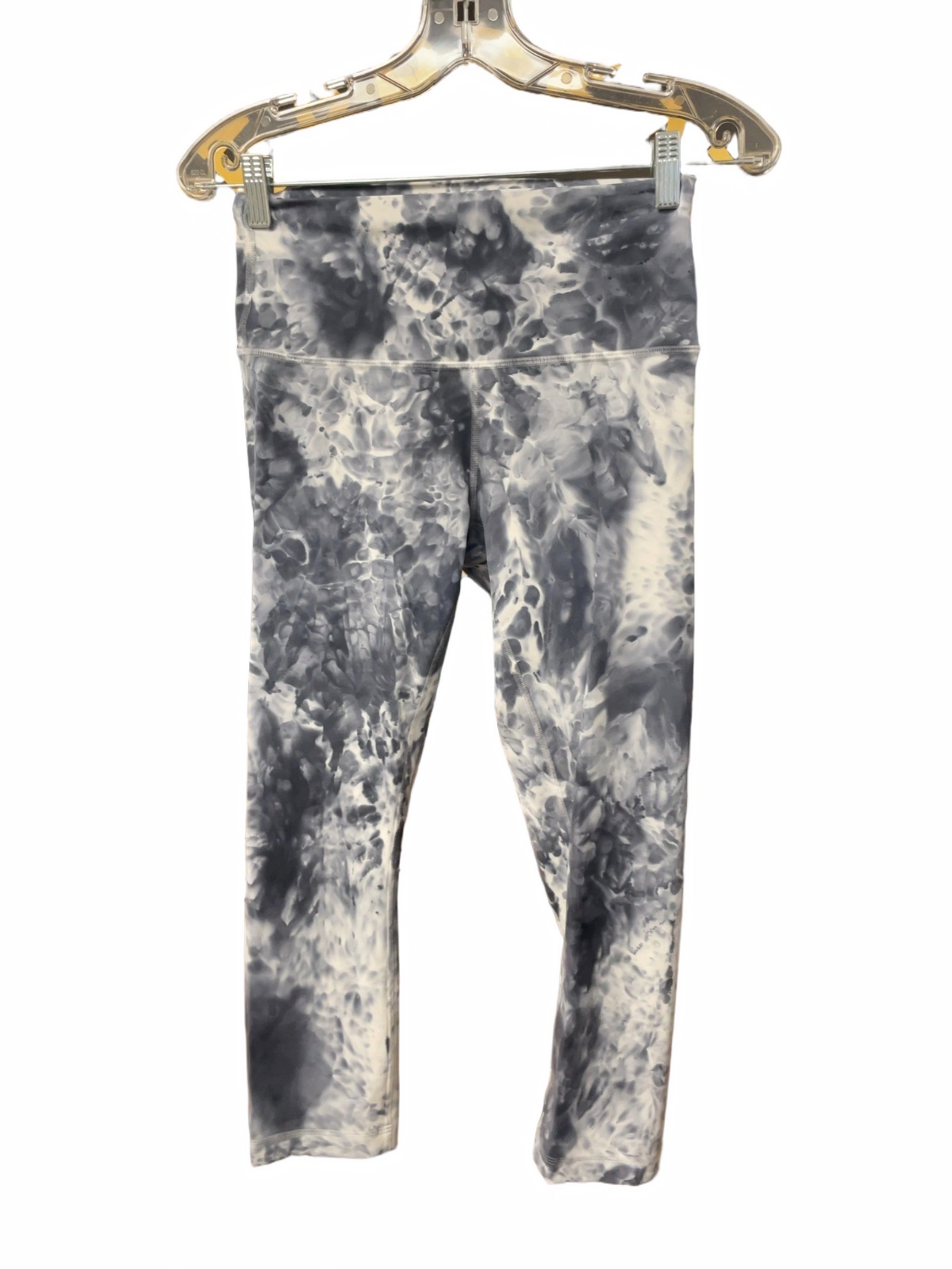 Lululemon Leggings Size 6 Tie-Dye Grey - image 1