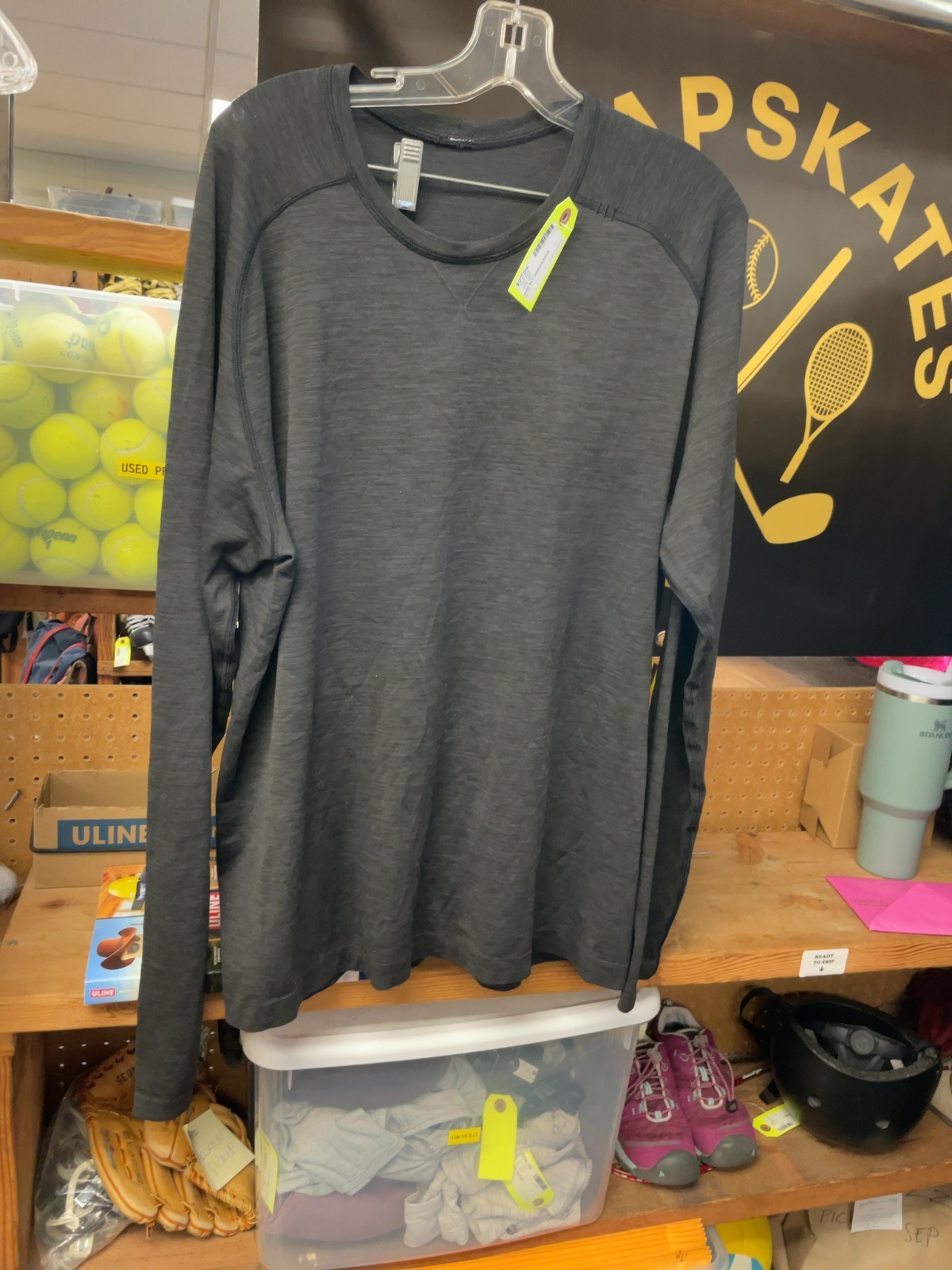 Lululemon Long Sleeve Size XL Black