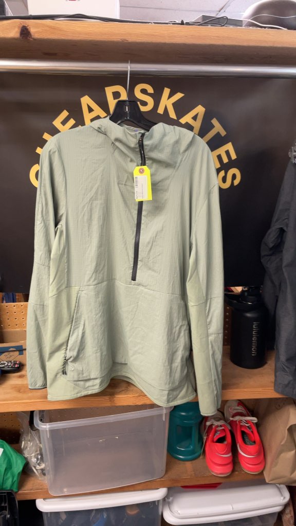 Lululemon Men's 1/2 Zip Hooded Jacket