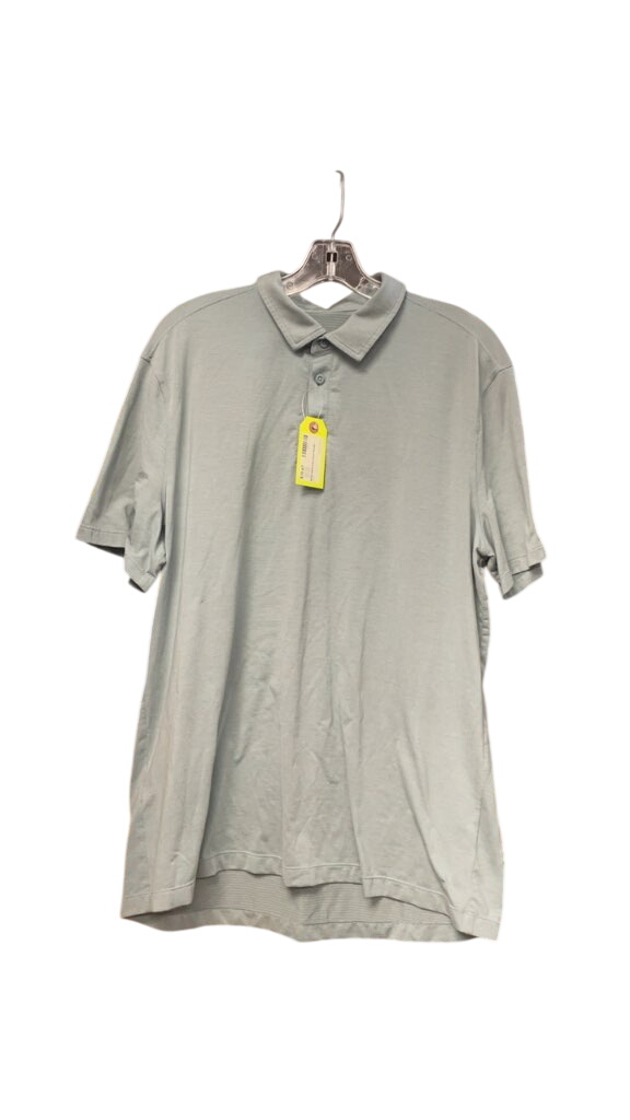 Lululemon Men's Golf Shirt, Grey, Size Medium - image 1