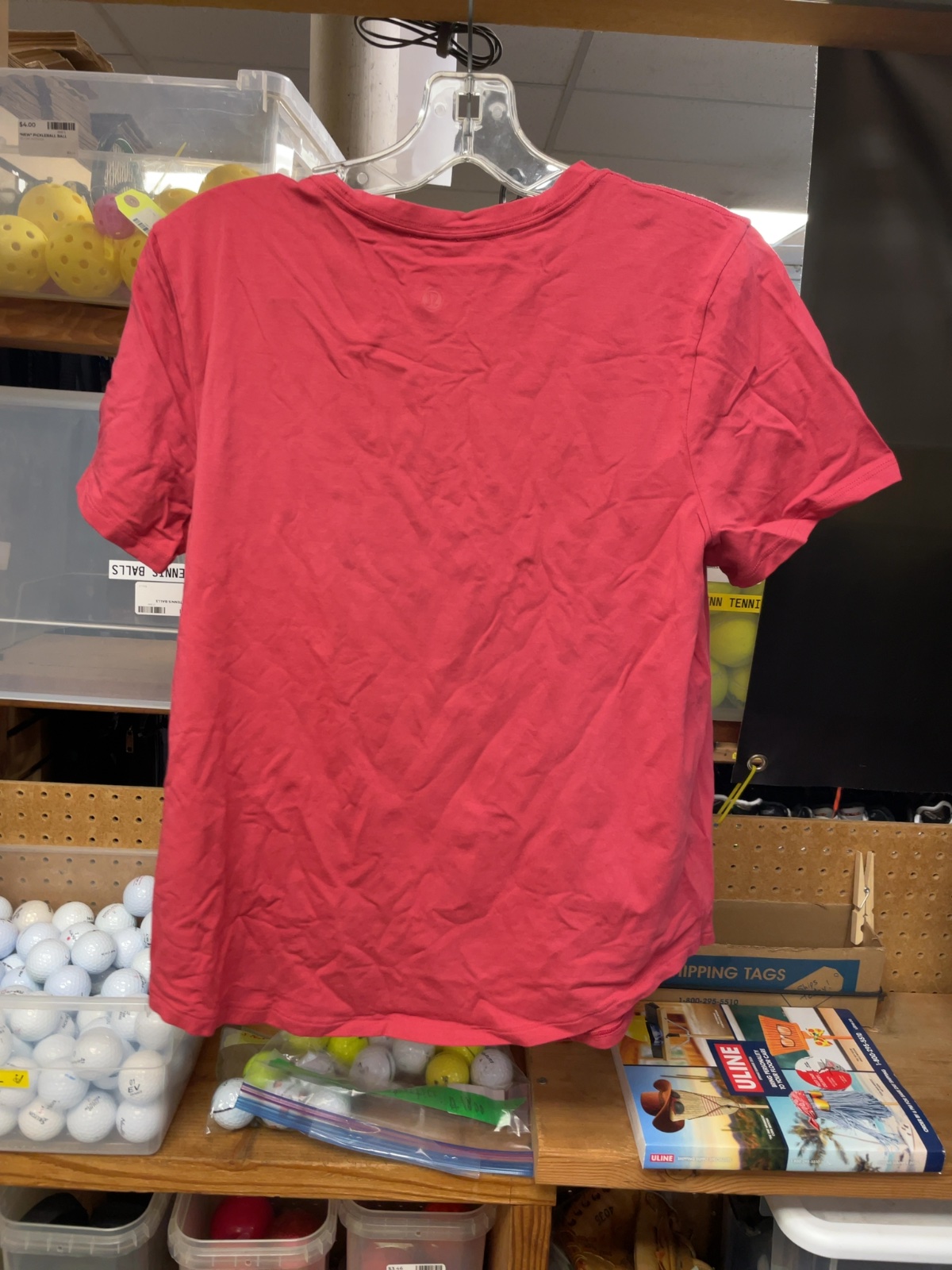 Lululemon Men's T-Shirt Medium Red