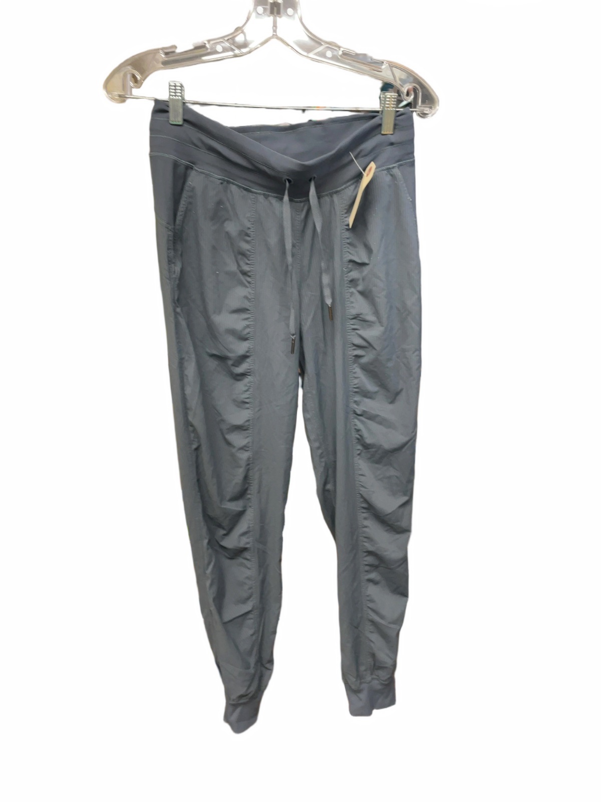 Lululemon Ruched Jogger Size 4 Grey Pants - image 1