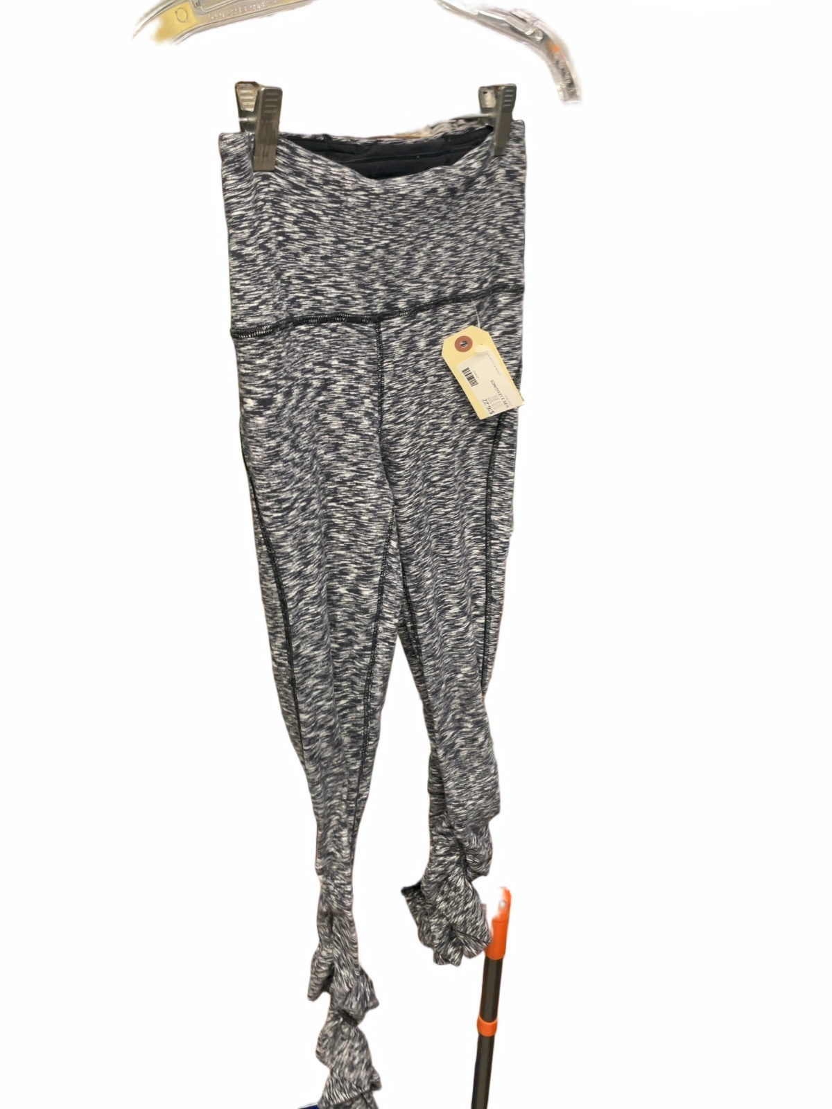 Lululemon Space Dye Leggings Size 2 Grey/Black - image 1