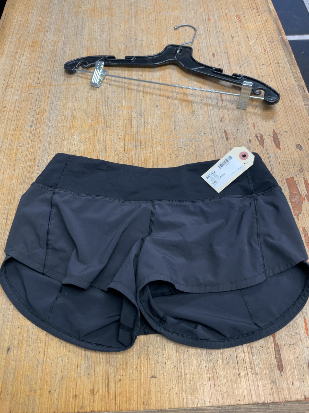 Lululemon Speed Up Short Size 4 Black - image 1