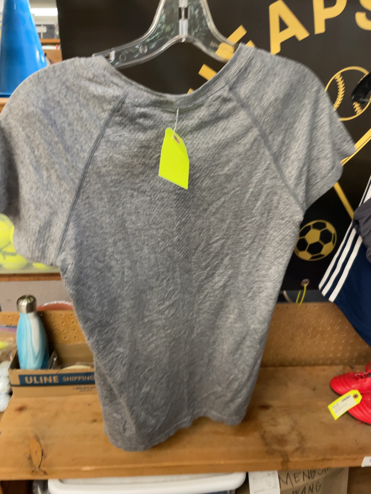 Lululemon Swiftly Tech Short Sleeve Shirt - Grey - Size 8