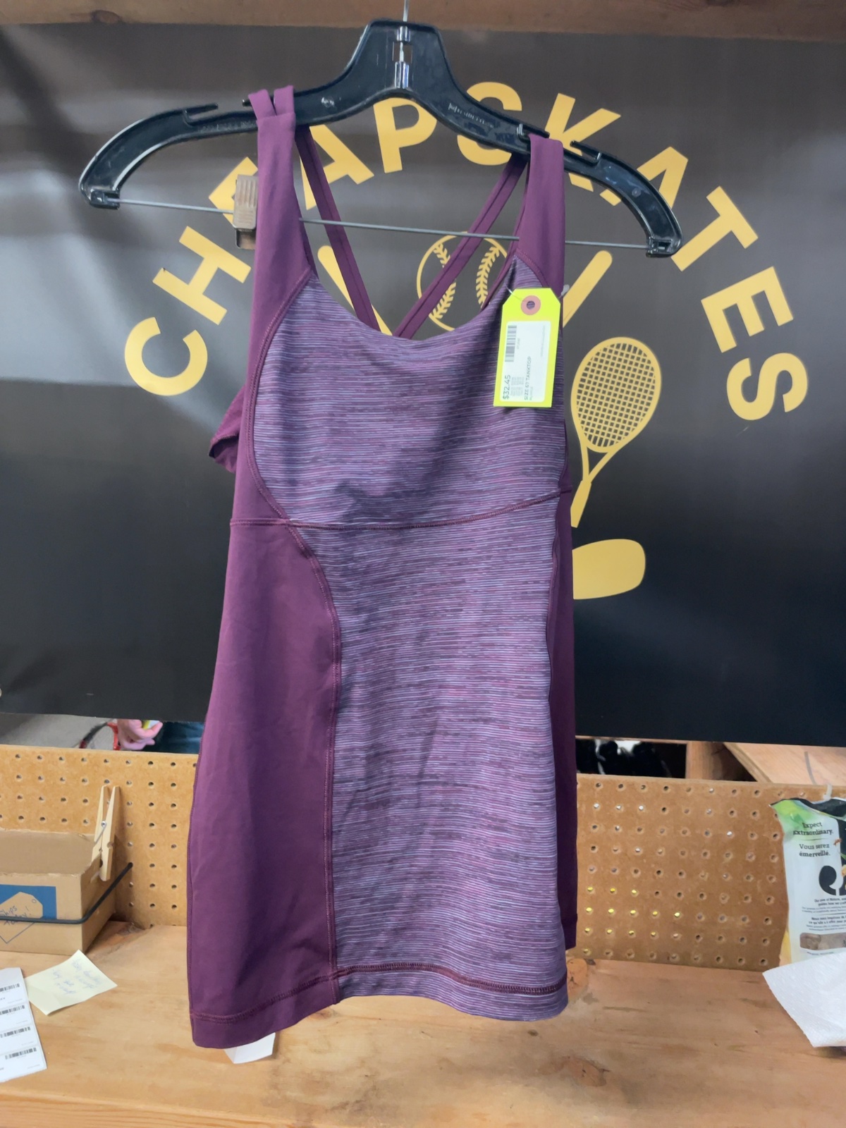 Lululemon Tanktop Size 6 Purple Heathered