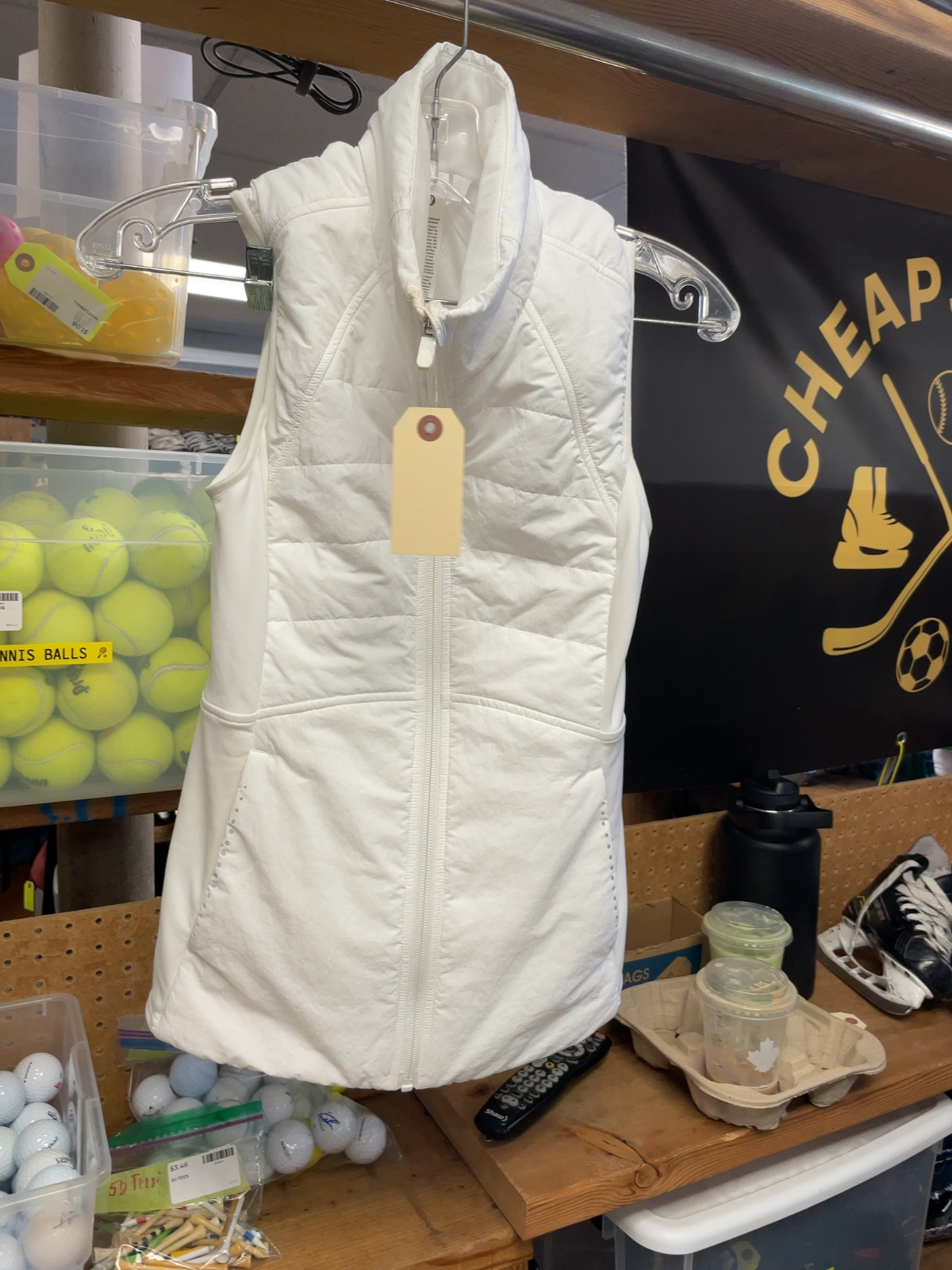 Lululemon Vest Size 2 White