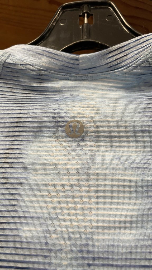 Lululemon Women's Blue Tie-Dye Long Sleeve Shirt - Size 4
