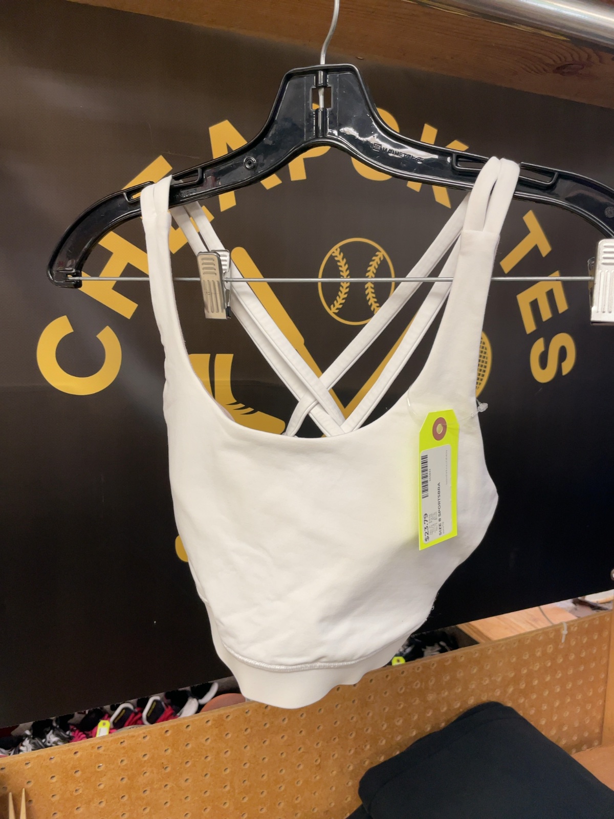 Lululemon Women's Energy Bra - White - Size 8