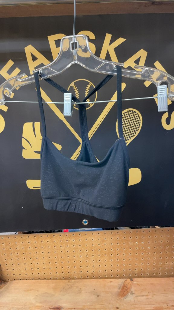 Lululemon Women's Flow Y Sports Bra - Black - Size 2