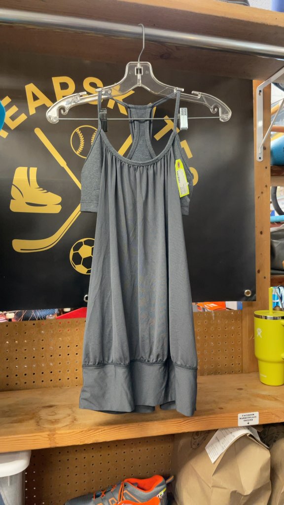 Lululemon Women's Grey Athletic Tank Top Size 6