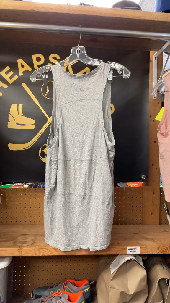Lululemon Women's Grey Tank Top