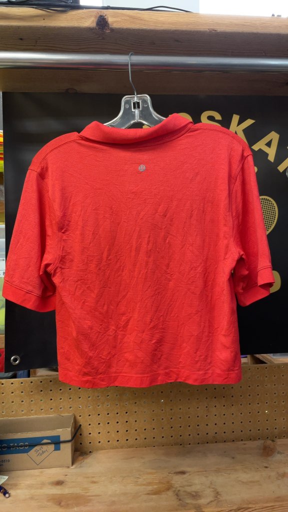 Lululemon Women's Johnny Collar Polo - Red - Size 6