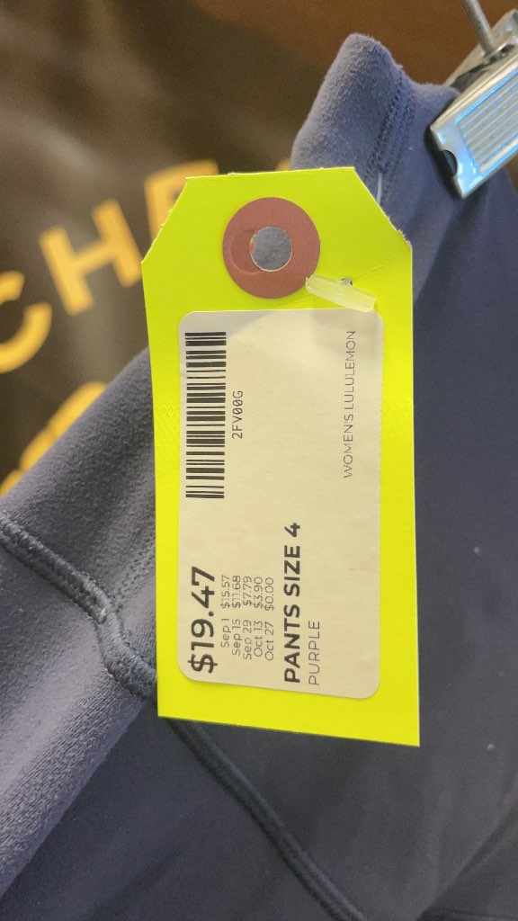 Lululemon Women's Leggings Size 4 Purple