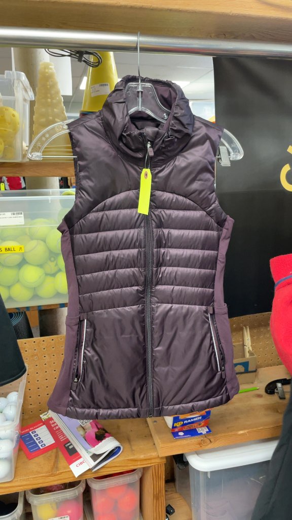 Lululemon Women's Quilted Vest - Purple - Size 4