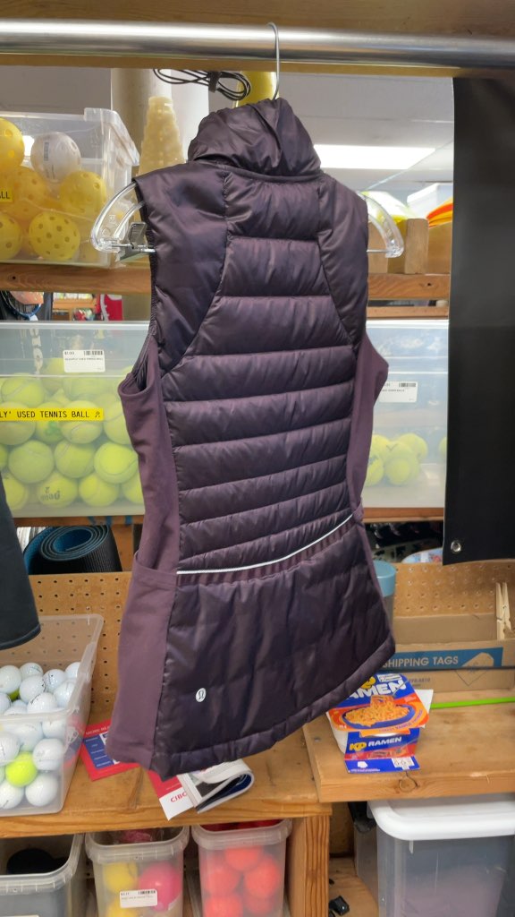 Lululemon Women's Quilted Vest - Purple - Size 4