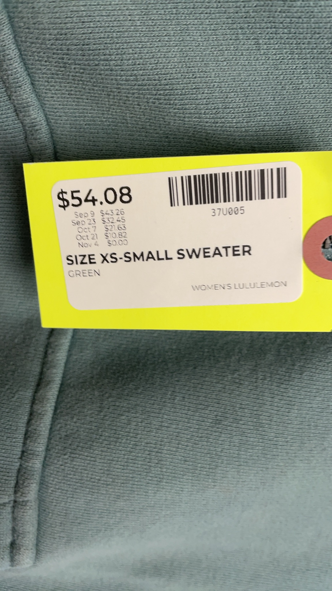 Lululemon Women's Scuba Oversized Half-Zip Hoodie
