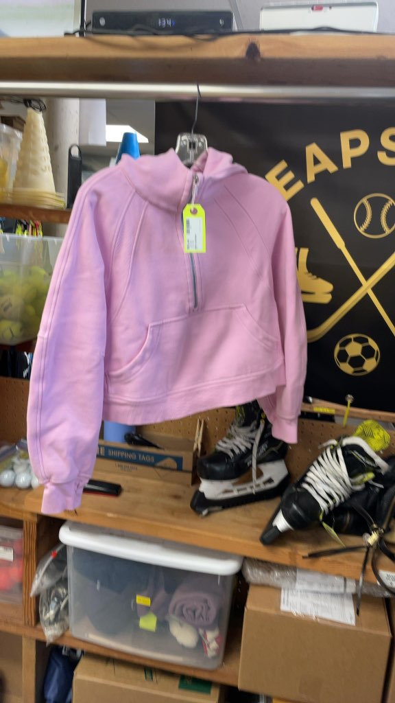 Lululemon Women's Scuba Oversized Half-Zip Hoodie - Pink